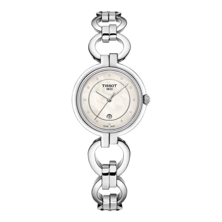 天梭（TISSOT）弗拉明戈系列轻奢石英女表 复古瑞士手表T094.210.11.116.00