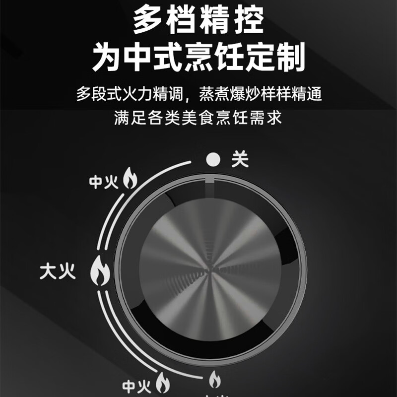 澳柯玛（AUCMA）燃气灶双灶 家用灶天然气 台嵌两用燃气灶 灶具 猛火灶 不锈钢燃气灶 送货上门 一级能效 以旧换新 天/5.2大火力熄火保护605BD 液化气