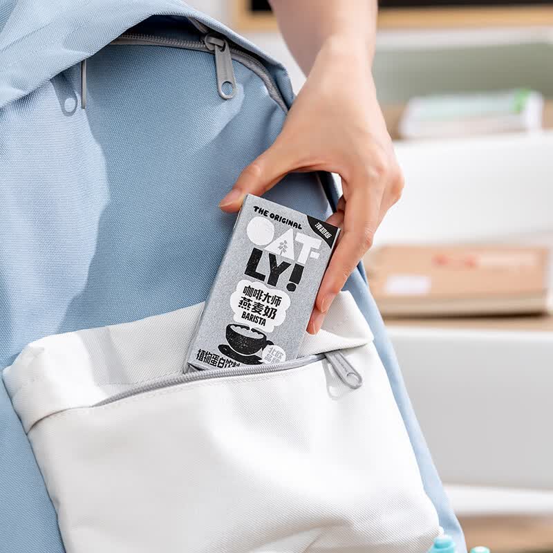 OATLY新品特浓抹茶燕麦奶&白桃风味奶 【咖啡大师】200ml*6