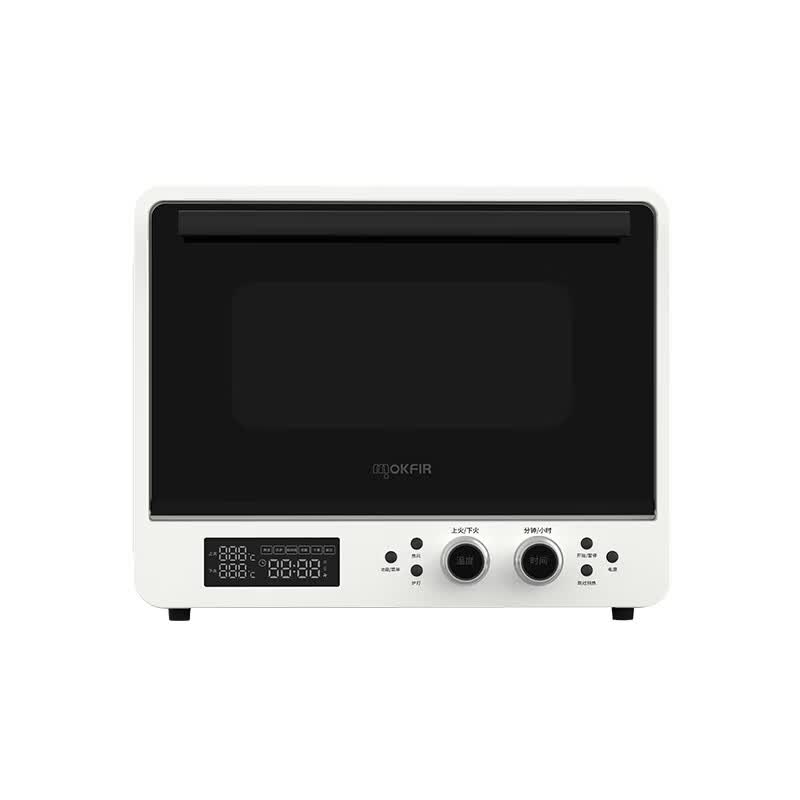 默克菲尔40L大容量智能风炉烤箱 独立控温 食品级搪瓷内腔 热风均匀循环加热