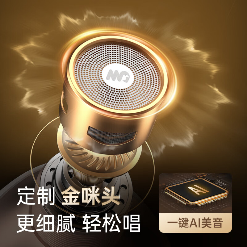 魅鸟巨声音响麦60W话筒音响一体麦克风自带声卡 全民k歌麦克风家庭ktv音响套装 户外K歌直播录歌 【于文华推荐】巨声音响麦旗舰豪华版+豪华大礼包