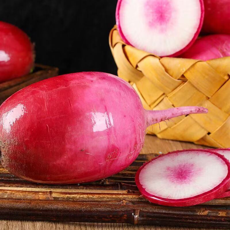 千喵宁夏正宗水果冰淇淋凤梨萝卜红心萝卜新鲜沙拉菜生吃凉拌泡菜即食 冰糖心萝卜（带箱子5-5.5斤）