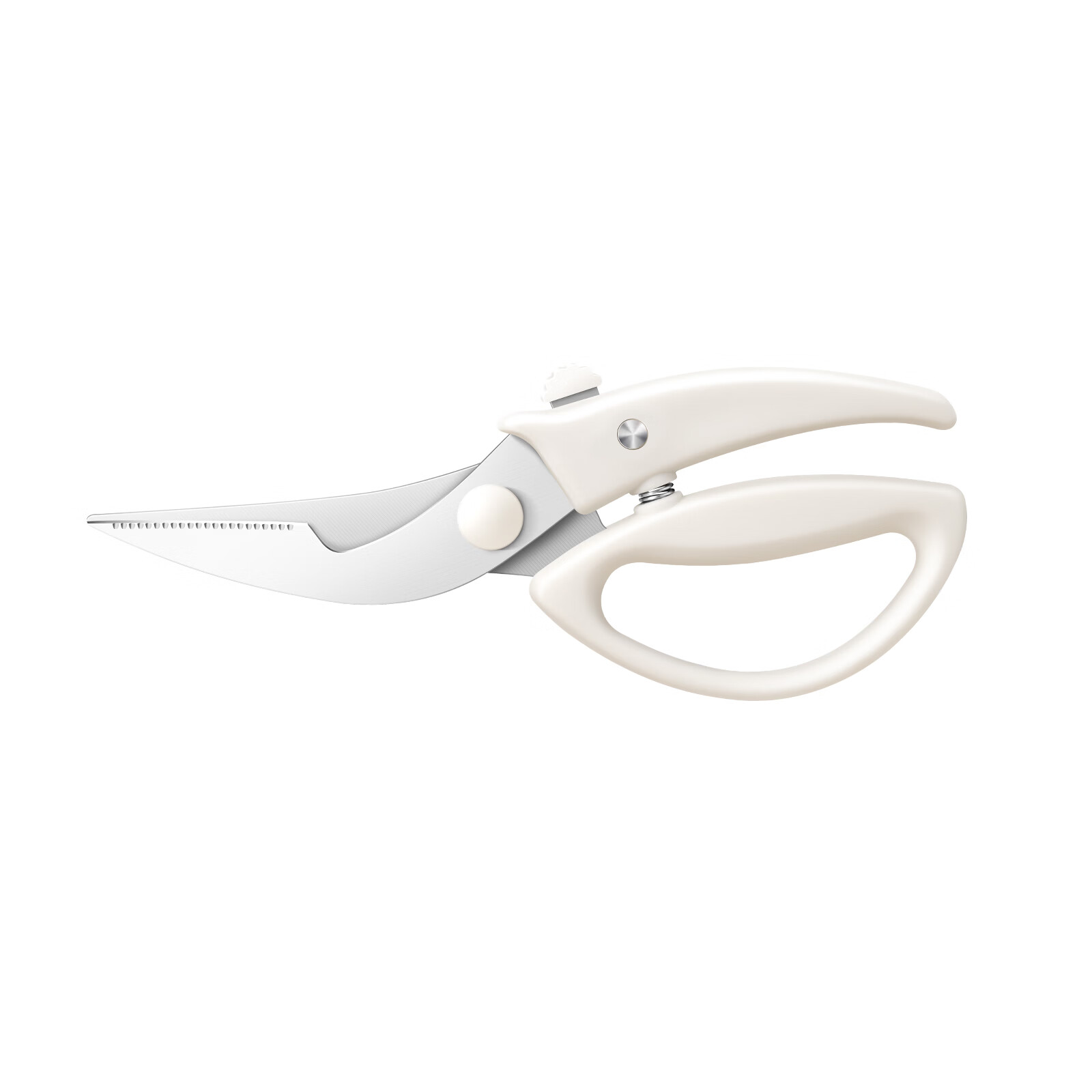 优赏厨房剪刀家用多功能剪子不锈钢剪肉食物剪子鸡骨剪辅食大闸蟹剪刀 【自动回弹/省力不红手】