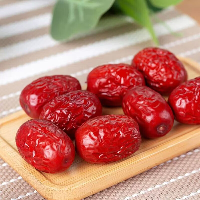 寻晋足迹大枣吊干红枣带灰500g红枣新货特产免洗泡水煲汤枣子果干零食 1000g袋装【品质好货】