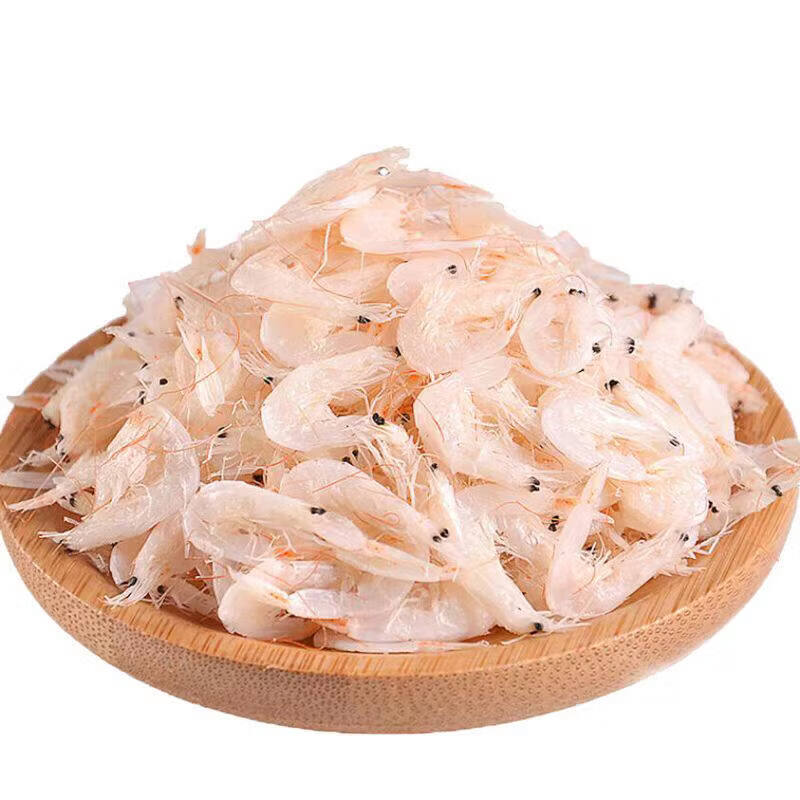 虾皮无盐淡干特级海鲜生晒虾米海米虾仁海鲜特产海味零食净重 淡干虾皮净含量【50g*1袋装】