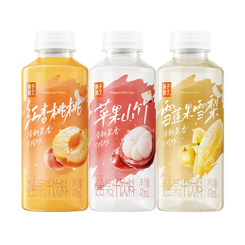 �������� 0֬�����Ϲ�֭ ����+ѩ��+ɽ�� 470ml*12ƿ �������� 54.91Ԫ
