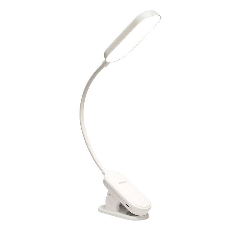 飛利浦夾子護(hù)眼臺(tái)燈 led兒童臥室床頭宿舍書桌學(xué)生學(xué)習(xí)充電式家用床頭燈 【線】3600毫安/充插兩用 【無藍(lán)光危害】【無可視頻閃】