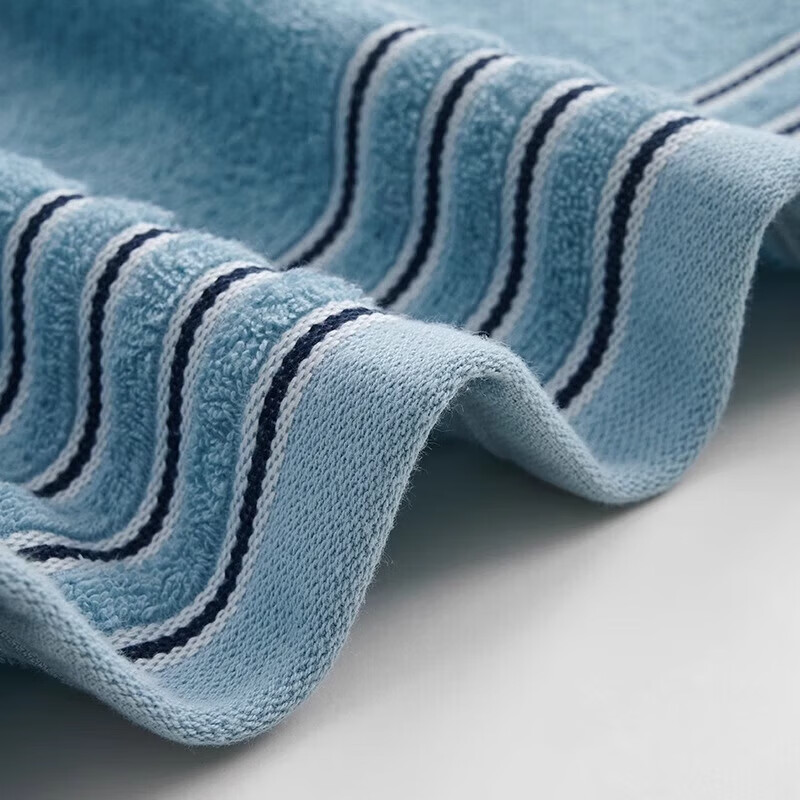 洁丽雅（grace）纯棉浴巾不掉毛家用情侣款夏季洗澡全棉吸水速干大毛巾裹巾 1条【米色】（A类新疆棉140*70CM）