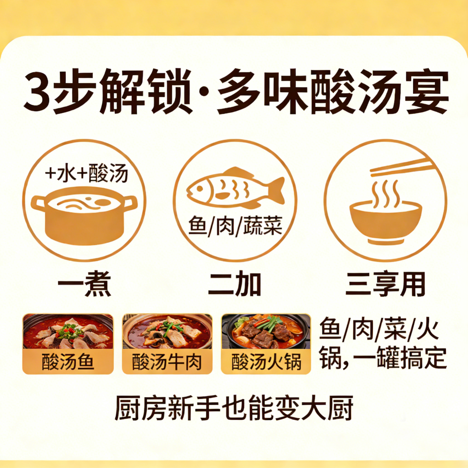 苗寨人家贵州凯里红酸汤酸汤火锅底料酸汤牛肉酸汤火锅料理酸爽开胃一顿量 贵州凯里红酸汤520g*2