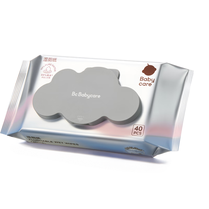 babycare Ӥͯ��ˮʪ��ֽ ���ʪ�� ��Яװ 40�� 2.9Ԫ