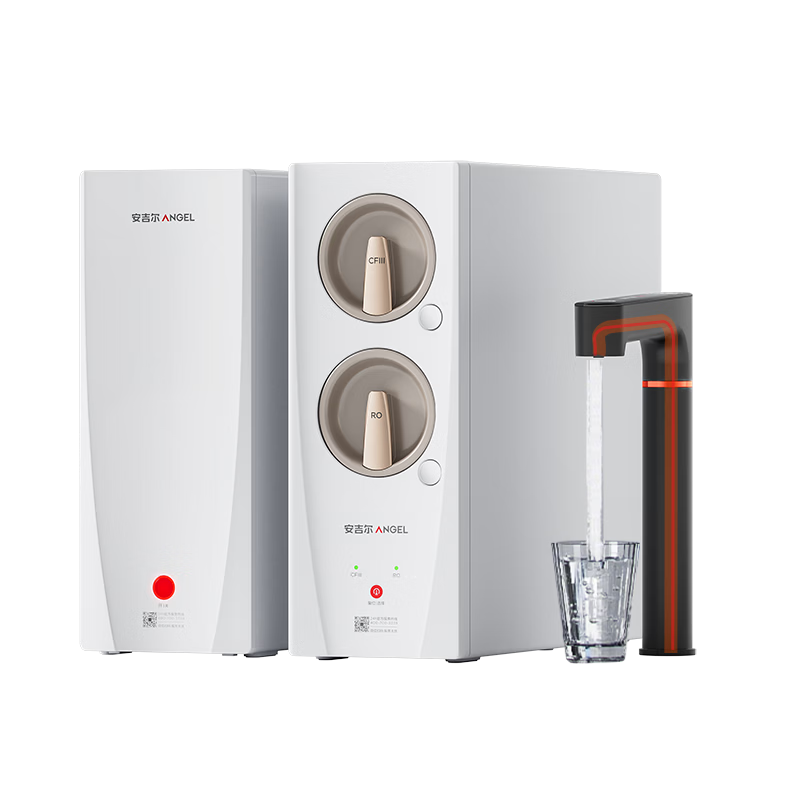 安吉尔【肖战代言】加热净水器直饮家用 玉龙Ultra2200G流速 创新分体式净饮机 5年反渗透RO膜即热净水机 【升级2200G大流速】加热净水器