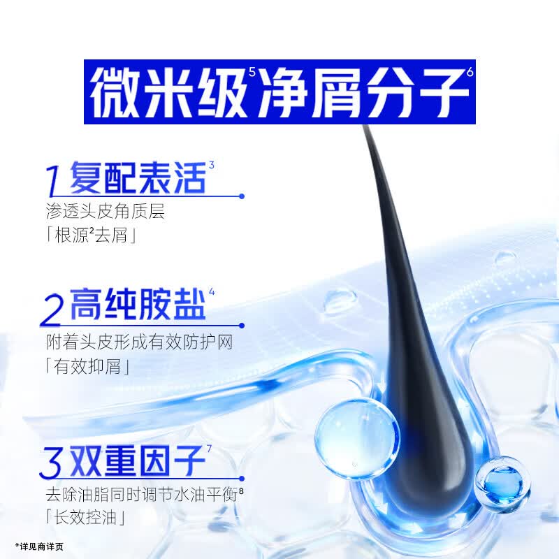 海飞丝去屑洗发水男女清爽控油洁净200g洗发水洗发露薄荷清爽修护蓬松 清爽去油型 200g
