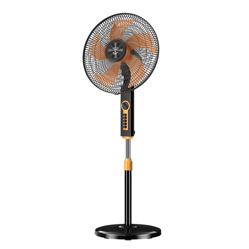 钻石牌电风扇家用落地扇办公室立式风扇客厅大风量定时机械摇头风扇FS-40-1