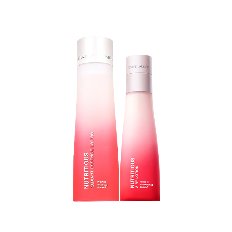雅诗兰黛（Estee Lauder）红石榴护肤套装三件套洗面奶+爽肤水+面霜 日晚霜生日礼物送女友 滋润水200ml+乳液100ml