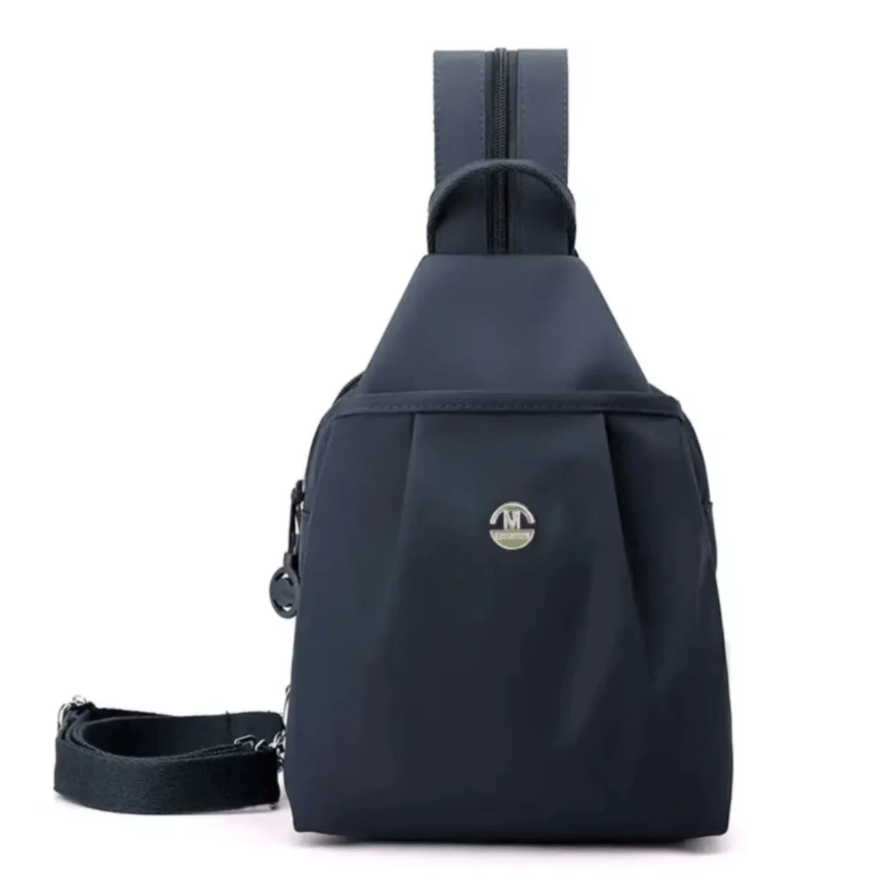 【新款大促】新款多功能多层时尚百搭双肩包胸包轻便旅行包NB8887 藏蓝色（货号NB8887）