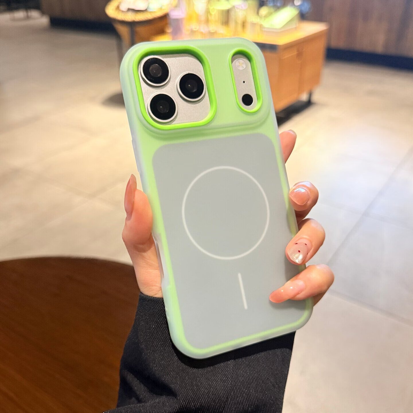 帝仕信多巴胺撞色适用iphone17苹果17promax手机壳15苹果16pro新款17果冻15磁吸13简约14pro软硅胶保护套 【蓝色】二合一细圈磁吸 肤感防摔壳 iPhone 12promax