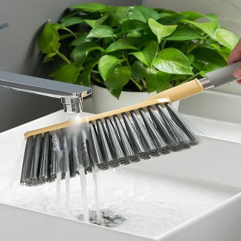 床上清洁扫帚长柄软毛刷子家用沙发炕笤帚扫床神器 1把装-随机颜色 无规格