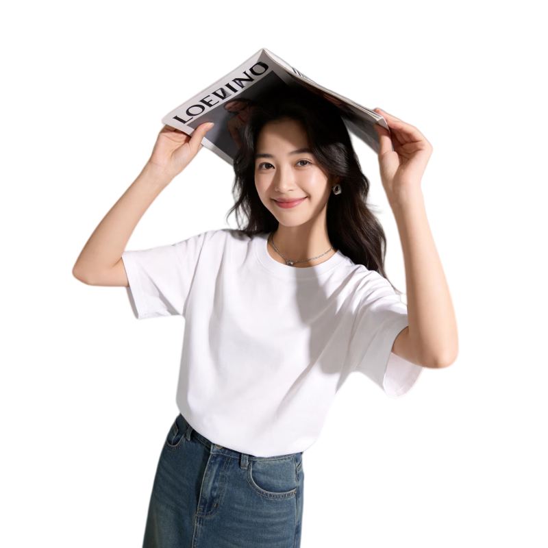 JD FASHION京东自营100%新疆棉溯源T男士t恤短袖男女同款衣服2026新款真5折