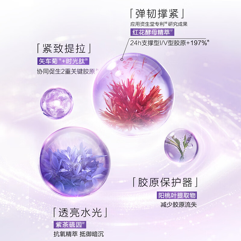 欧珀莱(AUPRES)520礼物时光锁第六代水乳面霜套装 紧致补水保湿抗皱修护淡纹弹 【送礼甄选】清爽型水乳面霜3件套