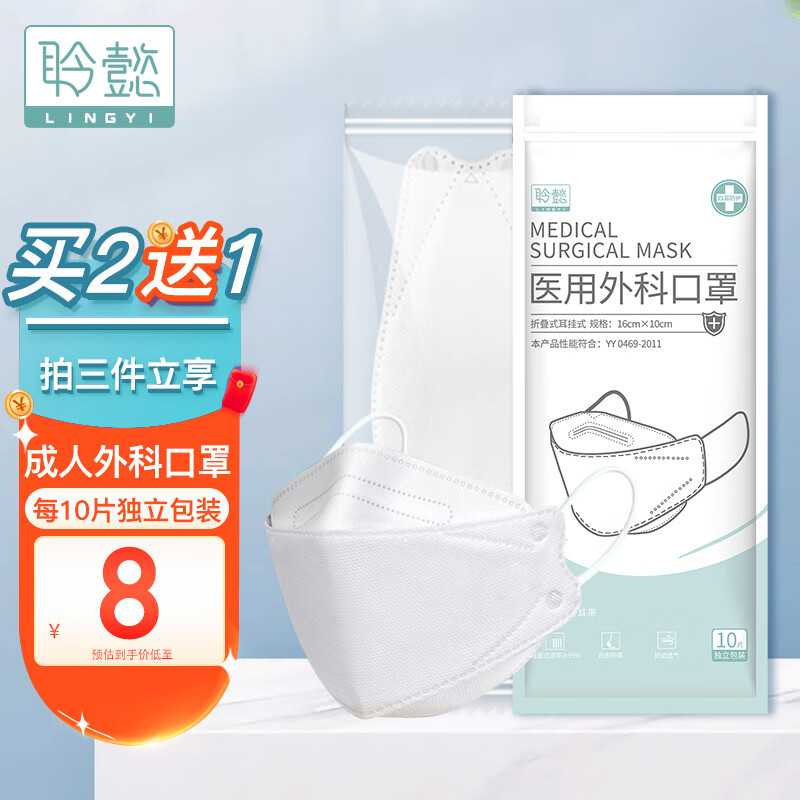 口罩价格走势怎么样?聆懿口罩品牌值得买吗?