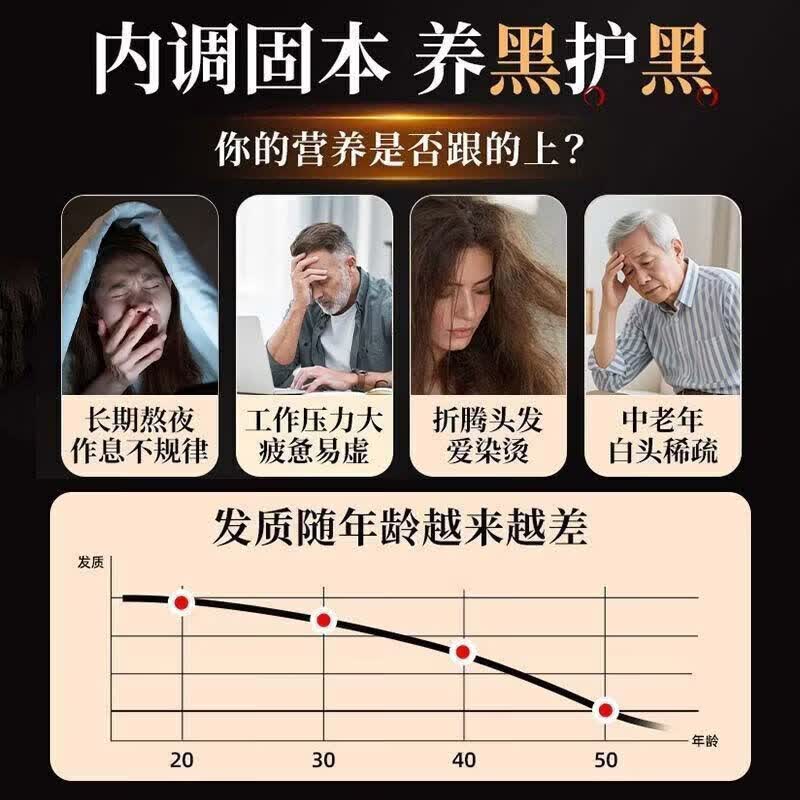 仁和正品红参党参黄精五黑粉 九蒸九晒高钙芝麻核桃粉 药食同源550g 550g*1罐 【五黑粉升级款】