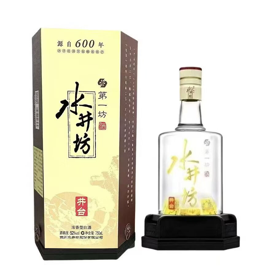 水井坊 井台 52度 750mL 单瓶装 浓香型白酒 新老包装随机发货 52度 750mL 1瓶
