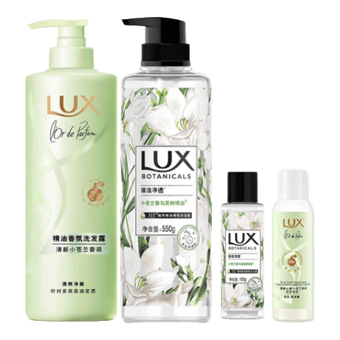 LUX/��ʿ ����С���� ϴ����װ ϴ��ˮ470g+��ԡ¶550g 175.5Ԫ��3��(��58.5Ԫ/��)