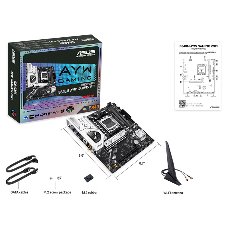华硕 B840M AYW GAMING WIFI哎呦喂 图 7