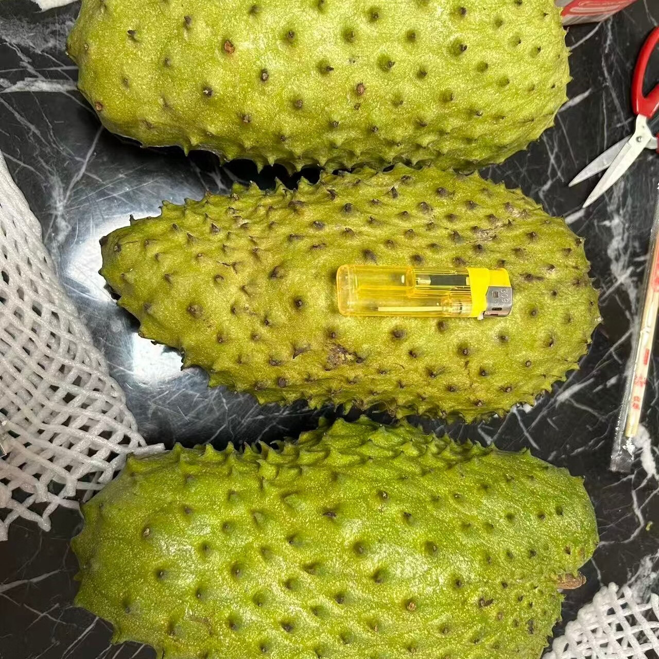 【现货顺丰发】刺果番荔枝红毛榴莲热带新鲜非纯甜释迦果孕妇维C 3.1-3.5斤