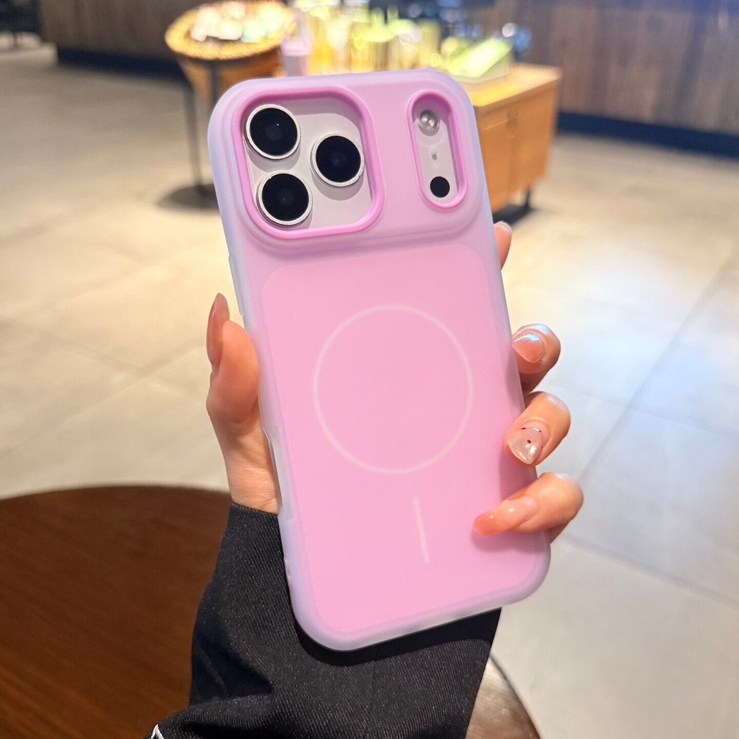 帝仕信多巴胺撞色适用iphone17苹果17promax手机壳15苹果16pro新款17果冻15磁吸13简约14pro软硅胶保护套 【蓝色】二合一细圈磁吸 肤感防摔壳 iPhone 12promax