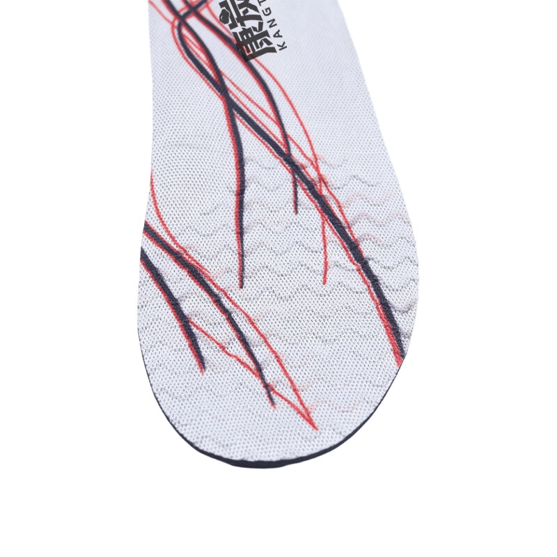 康炭予儿童鞋垫6-16岁除臭吸汗防滑鞋垫男女青少年通用久穿不臭 运动款两双装 34码