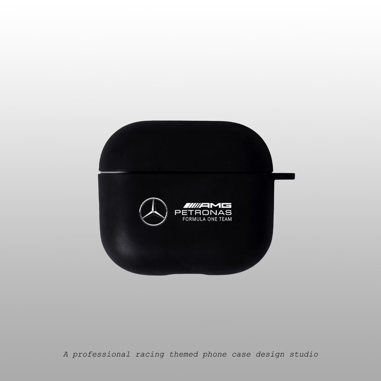 F1赛事车队周边法拉利AMG红牛迈凯伦赛车LOGO车迷必备耳机软壳保护套airpods一代二代三代PRO透明 红牛 白色 苹果AirpodsPro2(第二代)