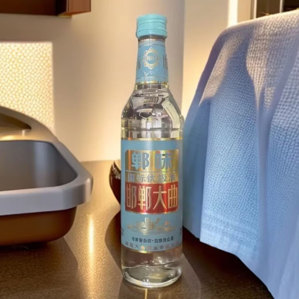 郸味邯郸大曲经典纯酿造浓香型白酒500ml41度白酒 41度 500mL 6瓶 一箱