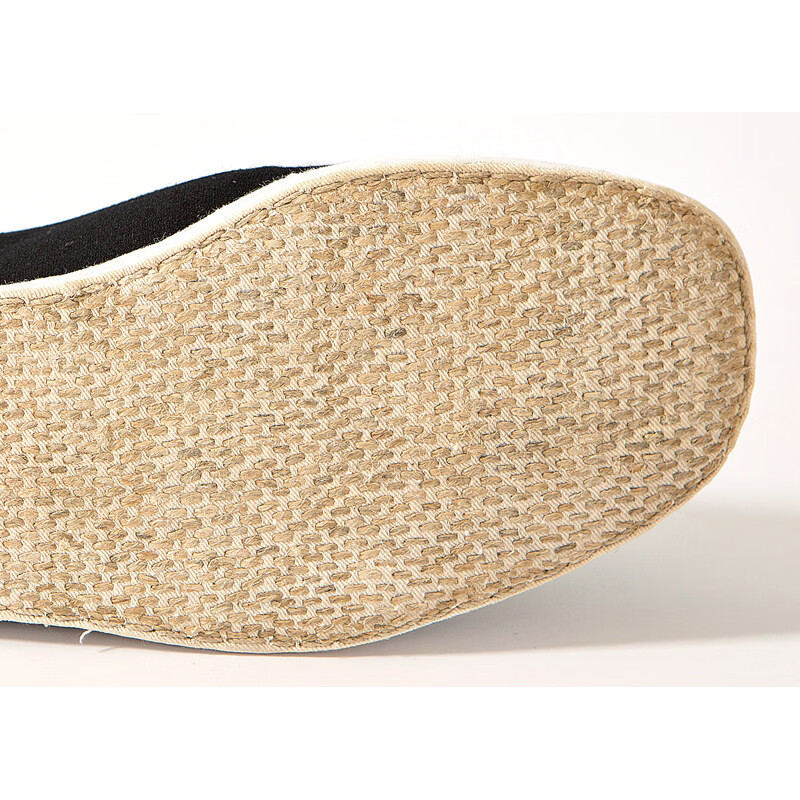 內(nèi)聯(lián)升布鞋夏季男鞋北京布鞋手工千層底單鞋通勤透氣休閑鞋 手工一字千層布底(8111A) 39