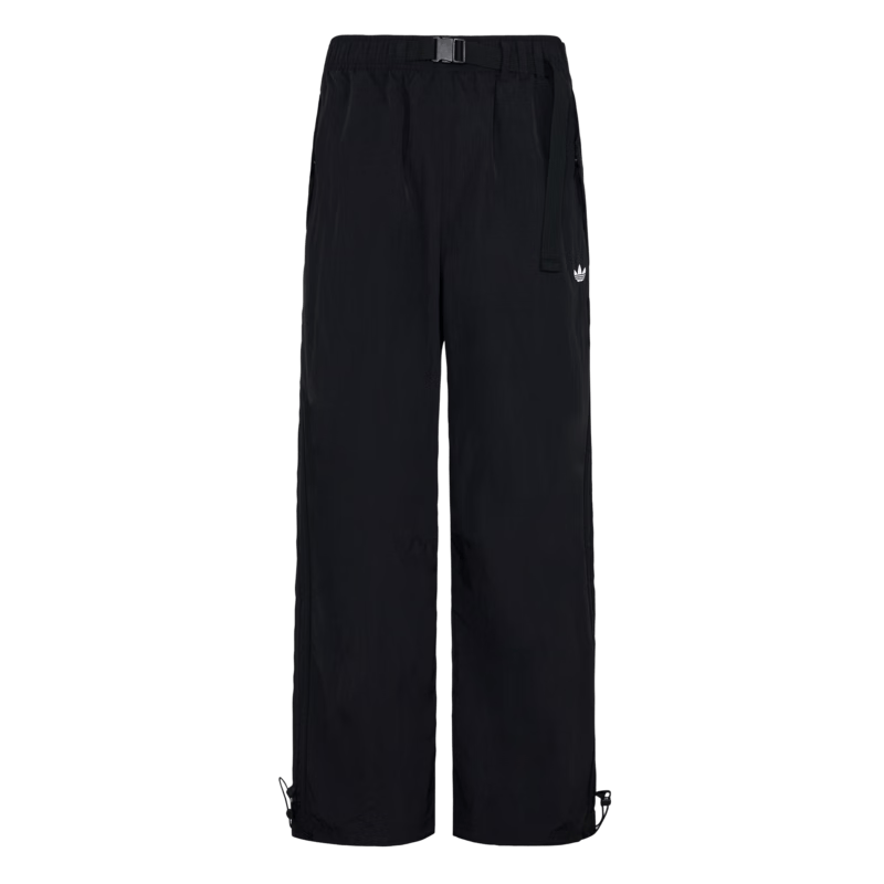 adidas工装风潮流百搭日常宽松运动裤男春季阿迪达斯三叶草   黑色   XL