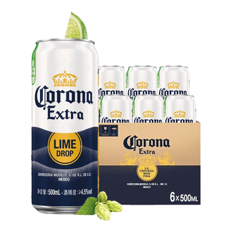 �����ȣ�CORONA���ؼ�ơ��500ml����װ��װī�����ζ˳������ѿ��Ũ��11.3��P 500mL 6�� ��װ ����Ʒ��ȫ���� 34.23Ԫ