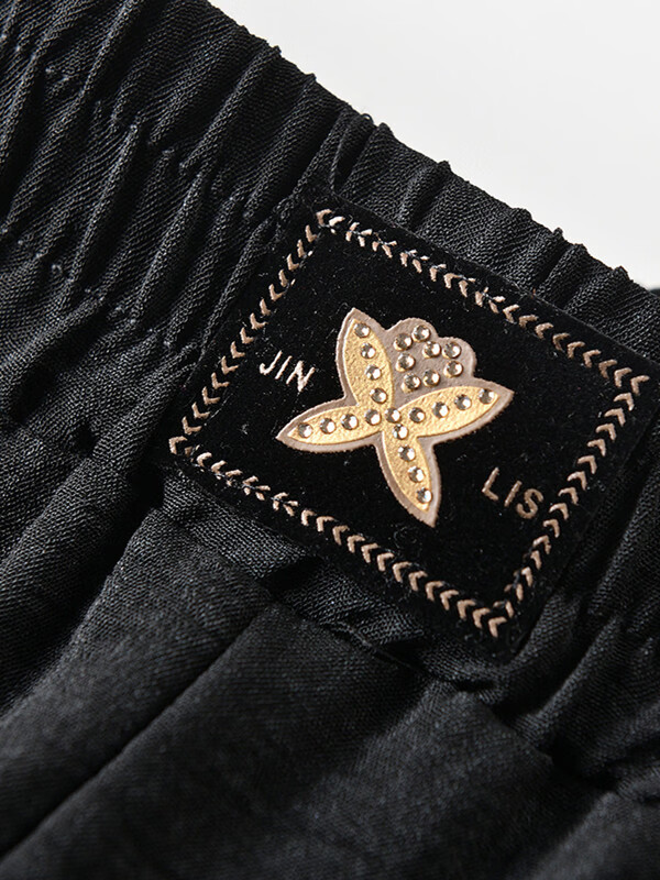 老年人裤子女夏季薄款直筒阔腿裤2026妈妈裤子洋气老太太奶奶裤子 卡其 XL  推|荐95-105斤