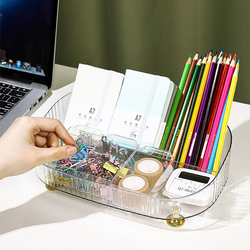 纳有风浴室置物架卫生间轻奢洗漱台亚克力金色厕所洗手间毛巾收纳免打孔 颜色随机发货*1