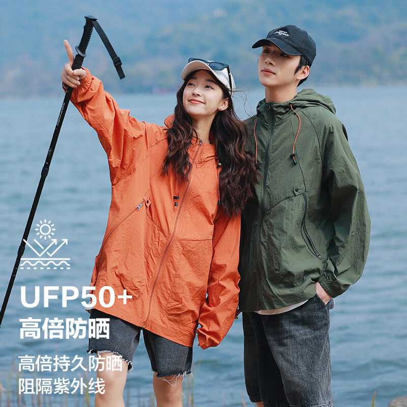 BEUNASLOER夏季新款潮流新款冰丝防晒衣男女款宽松超薄透气户外骑行防紫外线 灰色 M