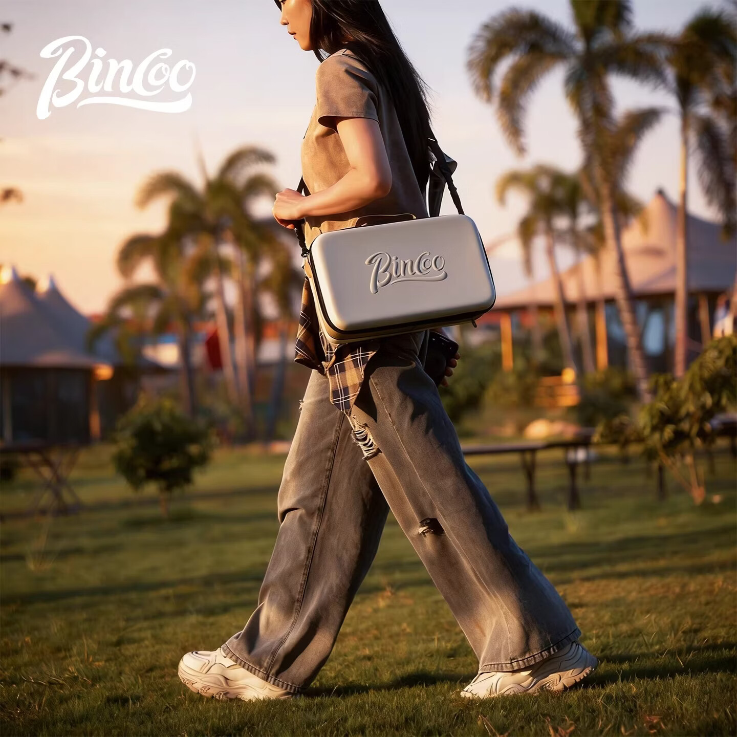 Bincoo便携咖啡机H2Pro小型家用户外胶囊电动意式浓缩咖啡萃取机 H2Pro极夜黑+DM03黑 2.0