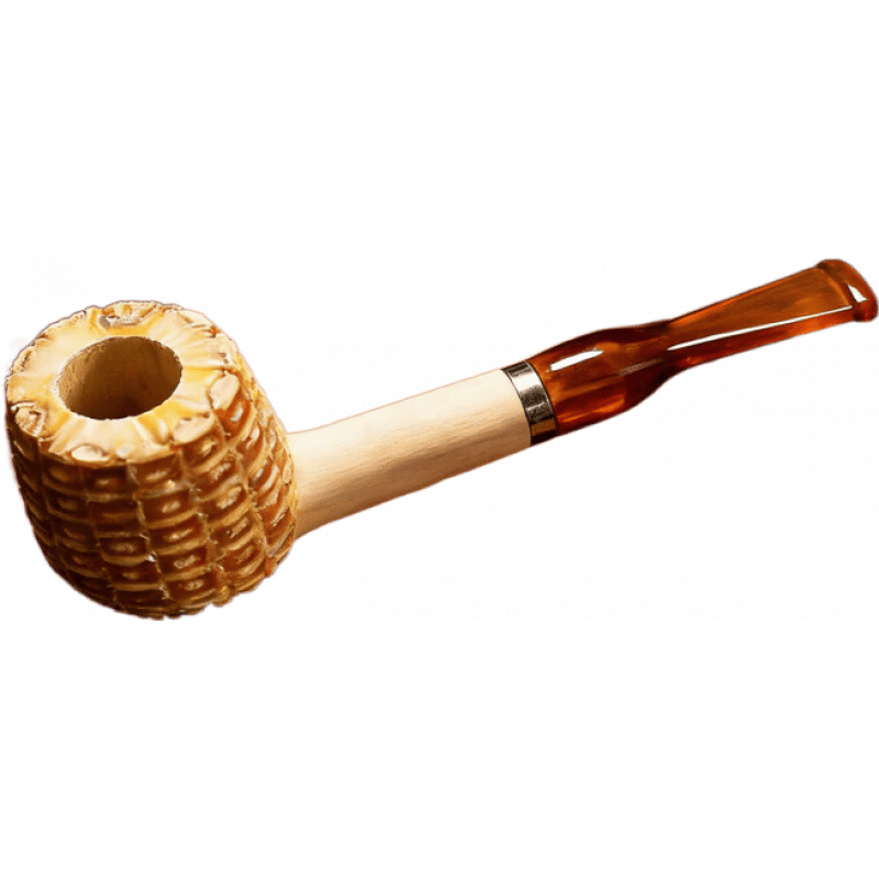 史丹威爾（Stanwayl）密蘇里玉米芯煙斗小號(hào)斗新手入門非石楠木海泡石煙斗 美國密蘇里玉米斗買一送一送煙刀