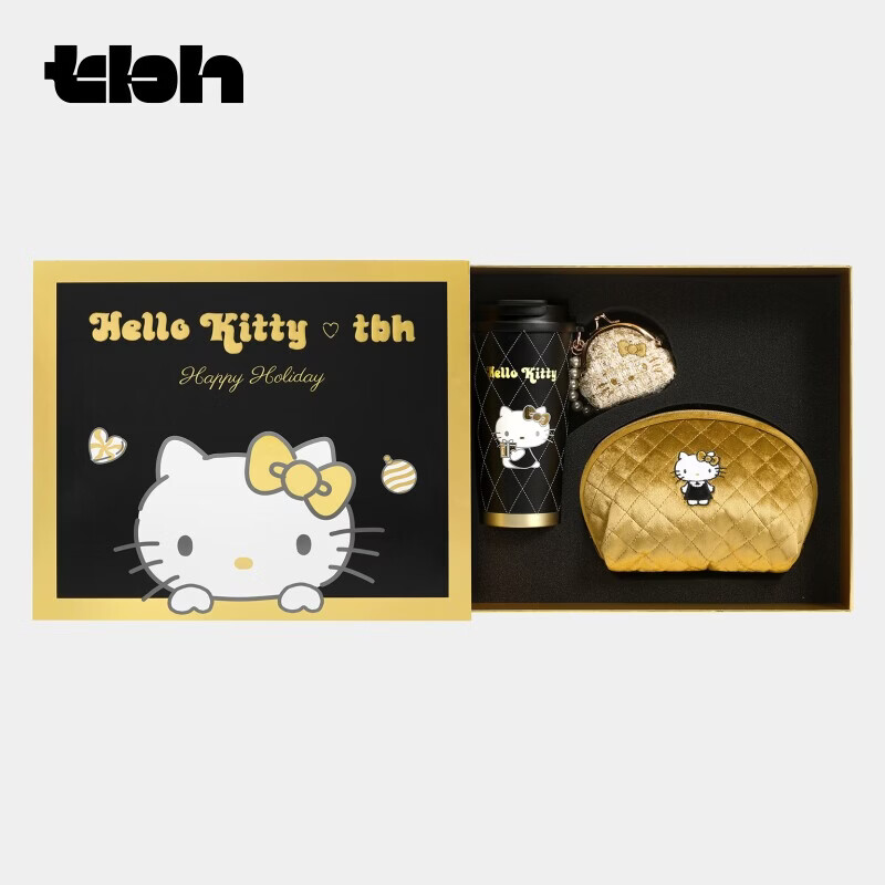 野兽派家居（tbh）Hello Kitty宝贝相伴礼盒保温杯挂件套装送人礼物 Hello Kitty“宝贝相伴”礼盒