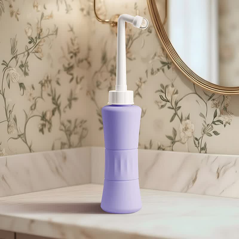 嫚熙（EMXEE）孕产妇女性私处冲洗器产妇肛门外会阴清洗器婴儿洗屁股洗护瓶 小蛮腰洗护瓶抗菌款