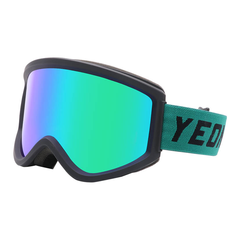 YEON 滑雪镜双层防雾高清大视野护目镜亚洲框体男女通用 2MX126-N2102