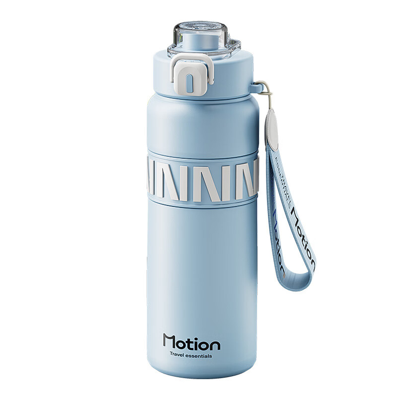 慕馨（moosen）保温杯保冷杯大容量男女款316青少年12-18岁学生户外骑行运动水杯 葡萄紫 6-15岁通用【24小时保温保冷】杯刷+吸管