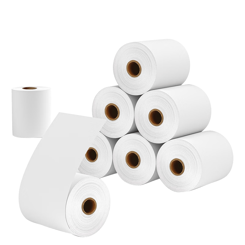 冠華 57*30無管芯57*50收銀紙熱敏紙80*80小票打印紙超市小票紙長效三防熱敏紙110x100*50商陸花打印紙 長效三防 10年110x100mm*20卷（紙管）