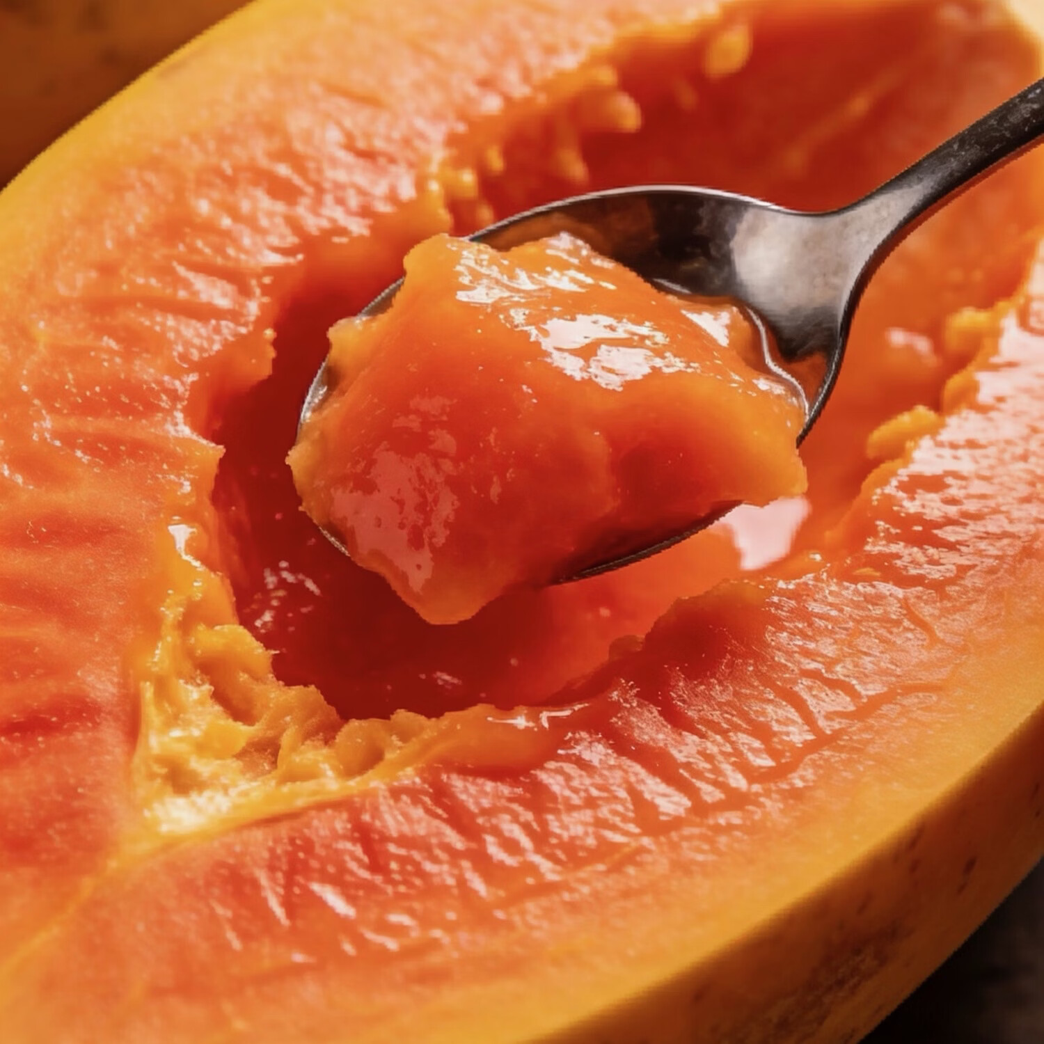 ［顺丰到家］海南三亚当季特级真树熟红心牛奶木瓜水果香甜软糯 净重4.8-5.2斤真树熟特级果（大果2-3个）孕妇可食