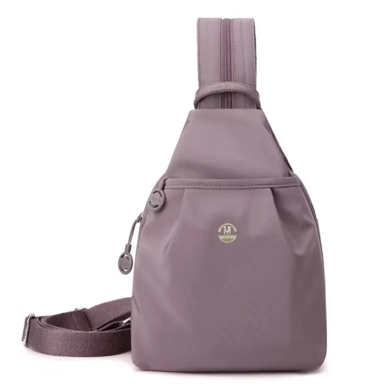 【新款大促】新款多功能多层时尚百搭双肩包胸包轻便旅行包NB8887 紫色（货号NB8887）