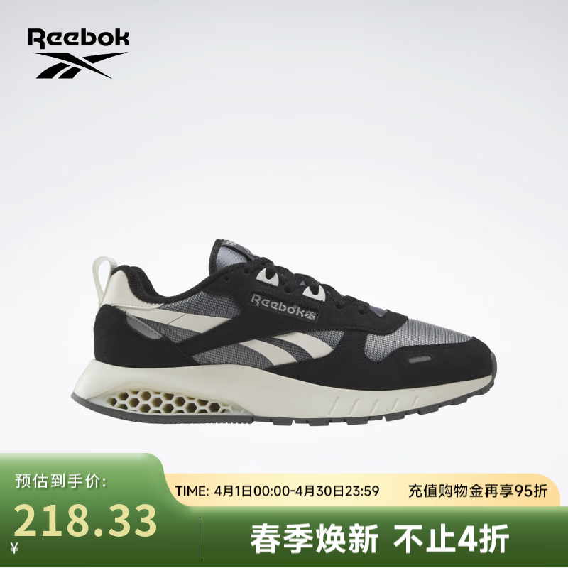 锐步锐步官方24新品男女CLASSIC LEATHER HEXALITE蜂巢跑鞋 100074408 36 (23.5cm),US: 5