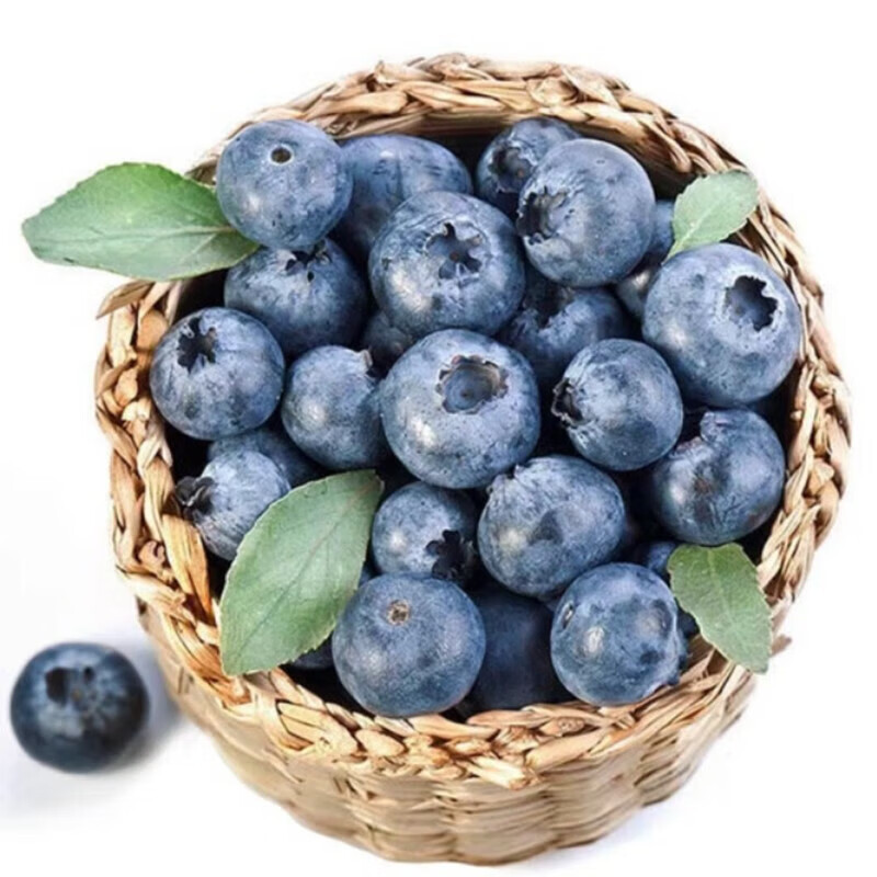 宗靖鲜云南花香蓝莓新鲜果【多地次日达】 孕妇应季国产水果礼品物盒 8盒装【单盒100-125g】 12mm+【尊选好果】